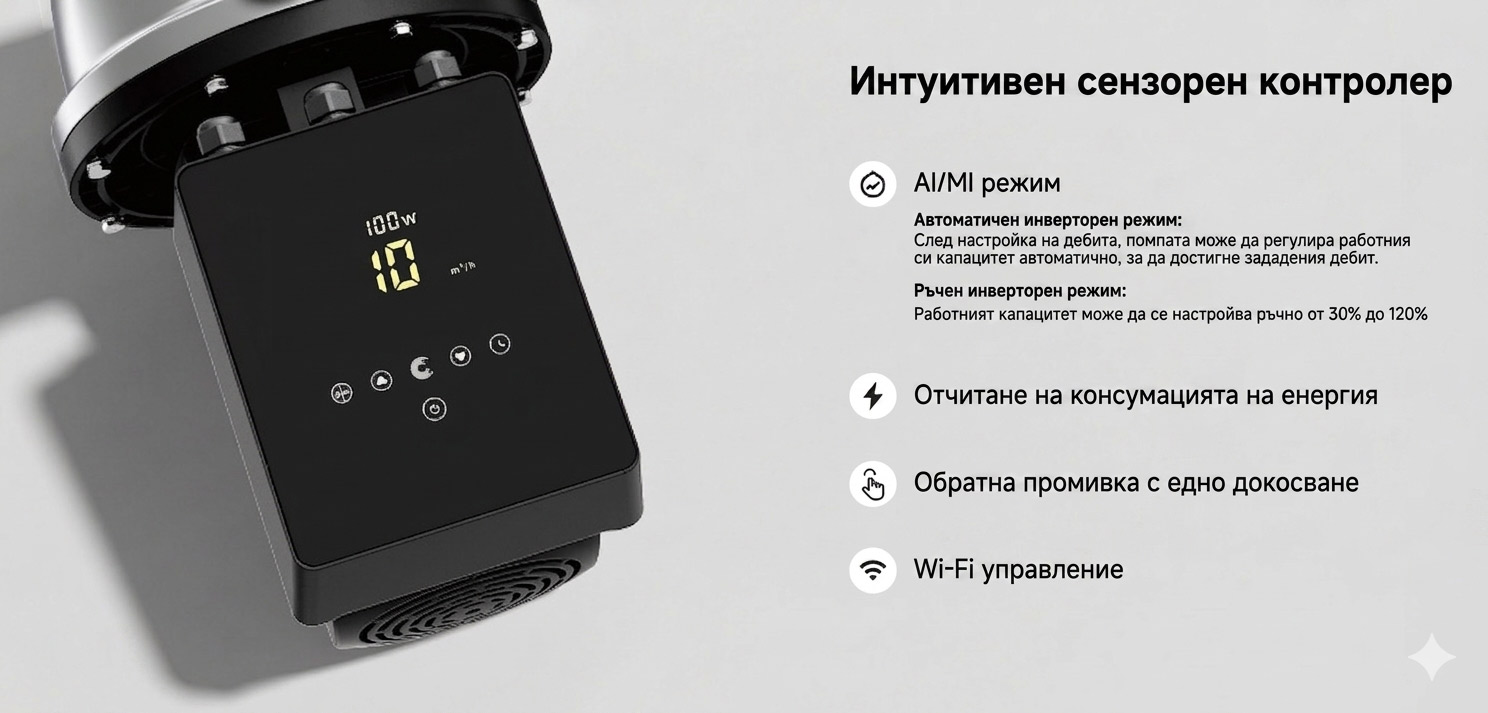 инверторна помпа Aquagem InverCaptain